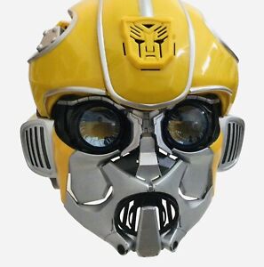 Transformers Bumblebee Cosplay Showcase Helmet Bluetooth Built-in Speaker Works