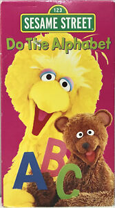 Sesame Street Do the Alphabet VHS Video Tape 1996 ABC Elmo BUY 2 GET 1 FREE! PBS