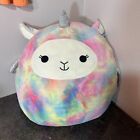 Squishmallows Easter Squad Lucy-May 20” Llama Pegacorn - Rainbow (2021)