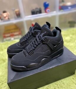 Nike Air Jordan 4 Black  Men's Basketball Shoes