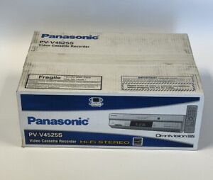 Panasonic PV-V4525S VCR 4 Head OmniVision HiFi VHS Player Sealed New In Box