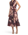 KAY UNGER Whitney Tea Length Floral Pocket Dress (size 16)