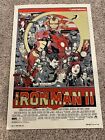 SIGNED Iron Man II 2 Movie Poster - Art Screen Print by Mondo Artist Tyler Stout