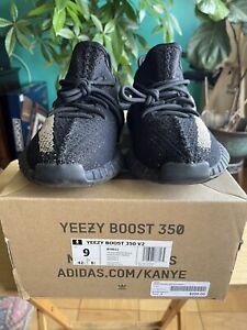 Adidas Yeezy Boost 350 V2 Core Black Green (BY9611) Size 9