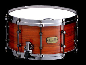 TAMA SLP G-Maple / Zebrawood 14x7 Limited Edition Snare Drum -  Free Shipping!