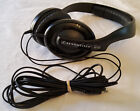 Sennheiser HD-202 Wired Stereo Headphones, Tested and Cleaned!