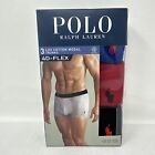 Polo Ralph Lauren Trunks Men's Medium Lux Cotton Modal 4D Flex Boxers 3 Pack