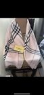 Burberry Cashmere Pink Scarf