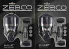 **LOT OF 2** ZEBCO BULLET 5.1:1 9 BB SPINCAST FISHING REEL CLAM PACK 21-37639