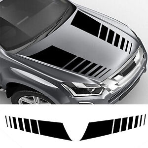 Racing Hood Stripes Stickers Vinyl Decal Decoration For Car SUV Truck Universal
