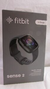 (NEW) FITBIT SENSE 2 HEALTH AND FITNESS ACTIVITY SMART WATCH #FB521 ~