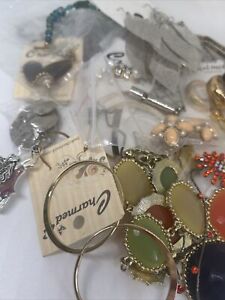 Estate Vintage to Modern Costume Jewelry Wearable Bulk Lot Grab Bag Resell