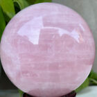 2450g Natural Pink Quartz Rose Quartz Ball Crystal Sphere Meditation Healing