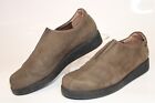 Mephisto Womens 8.5 Brown Leather Clogs Slip On Casual Shoes