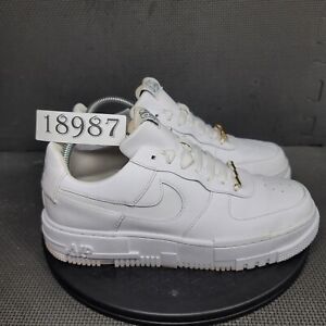 Nike Air Force 1 Low Pixel Shoes Womens Sz 9 White Sneakers Trainers