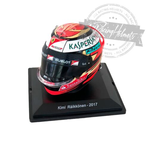 Kimi Raikkonen 2017 Formula One Season F1 1:5 Scale Replica Helmet NEW Casque
