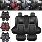For Hyundai Elantra Nappa Leather Car Seat Cover Protector Front Rear Full Set (For: 2021 Hyundai Elantra)