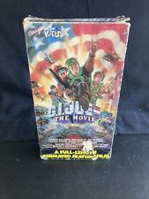 1987 Hasbro | G.I. Joe The Movie VHS | Full-Length Animated Vintage 80s