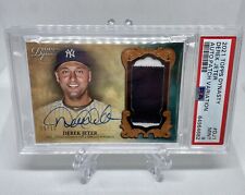 2021 Topps Dynasty Derek Jeter Yankees Game Used Patch Auto /10 PSA 9 Mint 🔥🔥