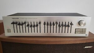 New ListingRealistic® 10 Band Stereo Frequency Graphic Equalizer Model 31-2005 Vintage