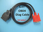 NEW OBD2 OBDII Cable for Launch X431 HD Heavy Duty Truck 24V Diagnostic Module