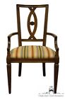 CENTURY FURNITURE Walnut Italian Neoclassical Dining Arm Chair 201-502