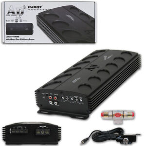 Audiopipe APMN-1500 1-channel Mono Block Car Audio Amp Amplifier 1500w Max