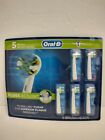Genuine Oral-B FlossAction Toothbrush Refill Brush Heads 5 Count READ White