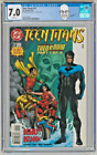 George Perez Pedigree Copy ~ CGC 7.0 Teen Titans 12 Pérez & Dan Jurgens Art