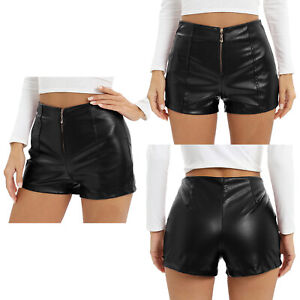US Womens Shorts Sissy Pants Zipper Costume Rave Clubwear Tempting Underwear Hot