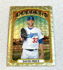 2021 Topps Heritage Superfractor #637 David Price Dodgers 1/1 See Note