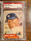 New Listing1953 Topps Mickey Mantle PSA 1 New York Yankees