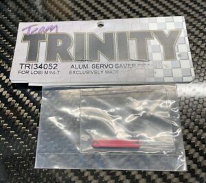 Trinity Losi Mini-T Aluminum Servo Saver Drag Link for 1.0 - Red TRI34052