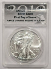 2012 1 oz American Silver Eagle ANACS MS 70