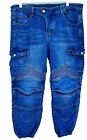 Volero Motorcycle Riding Blue Jeans Mens Safety & Innovation 38x26 Elastic Cuff