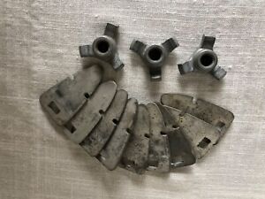 New ListingLot of 9 Early Duncan Parking Meter Wedges And 3 Nuts