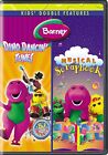 Barney Dino Dancin' Tunes / Musical Scrapbook DVD John David Bennett NEW