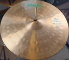 VIDEO! Paiste 1000 Series 13 inch Heavy Hi Hat Cymbals 1980s
