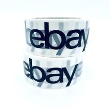 2 Rolls eBay Branded Shipping Tape With Black Logo - 2