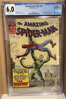 1965 Amazing Spider-Man 20 CGC 6.0 1ST SCORPION Appearance DITKO LEE