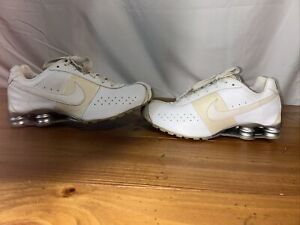 Nike Shox Classic II, 343900-111, White/Metallic, Mens Running Shoes, Size 10.5