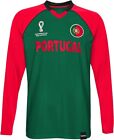 NWT Outerstuffed Portugal Mens FIFA World Cup Classic Long Sleeve Jersey, Medium