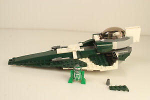 LEGO Star Wars 9498 Saesee Tiin's Jedi Starfighter ship INCOMPLETE