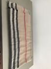 Burberry Scarf Silk Cotton  Pre Owned