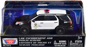 Motormax 1/43 LAPD Los Angeles Police Department Ford PI Utility SUV 79493