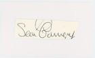 Sean Connery James Bond Autographed Signed Index Card AMCo COA 24194