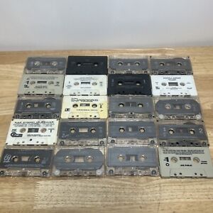 Lot Of 20 Hip Hop / Rap Cassette Tapes ONLY Rare Rap Hip Hop 80s 90s