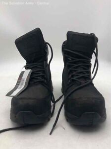 Wolverine Mens Grayson W211042 Black Leather Lace Up Ankle Work Boots Size 11.5M