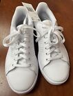 Adidas Womens Cloudfoam Advantage F36223 White Copper Casual Sneakers Size 7 NEW