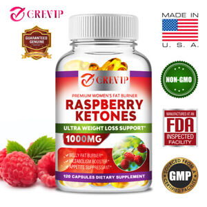 Raspberry Ketones 1000mg - Weight Loss Support, Suppress Appetite, Liver Detox